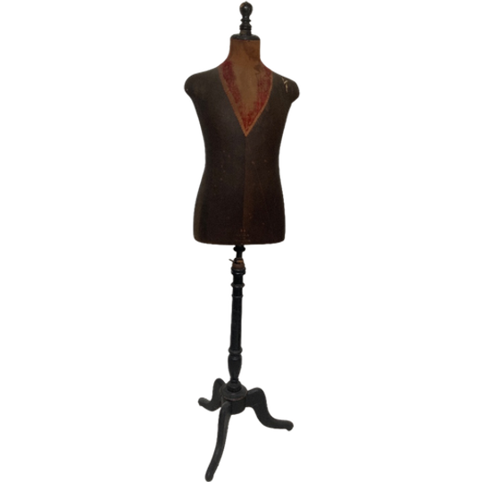 Paspop Stockman Paris Man, Met Zwarte Knop En Driepoot. 1