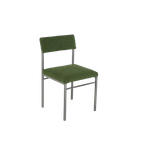 Eetkamerstoel 'Traunraut' Vintage Reupholstered thumbnail 1