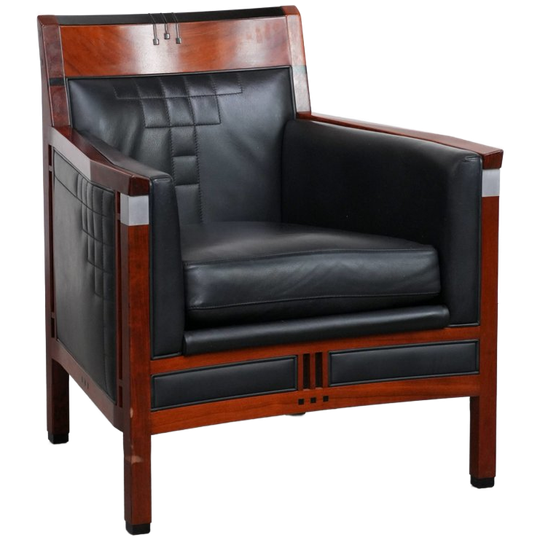 Prachtige Art Deco Fauteuil Van Schuitema Uit De Decoforma Serie Met Sierlijke Stiksels 1