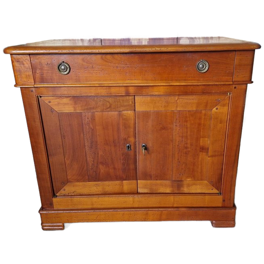 Klassieke Franse Buffetkast, Commode, Ladekast, Wandmeubel Kersenhout Afm,. 92x48 En 80cm Hoog. 1