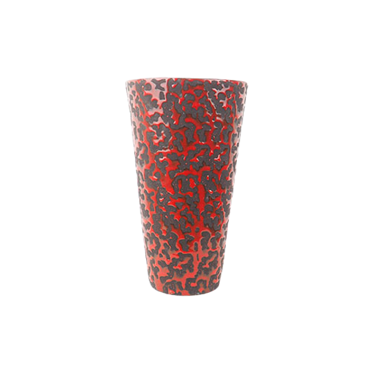 West Germany Rood Fat Lava Hoge Vaas 1