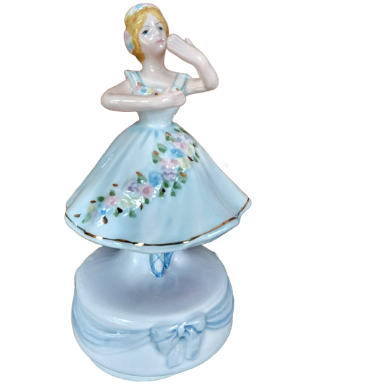 Porseleinen Muziekdoosje Ballerina Schmid 1