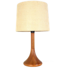 Vintage dyrlund Tafellamp Lamp Xl Hout Deens thumbnail 1