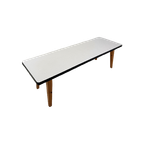 Lage Vintage Salontafel / Plantentafel thumbnail 1