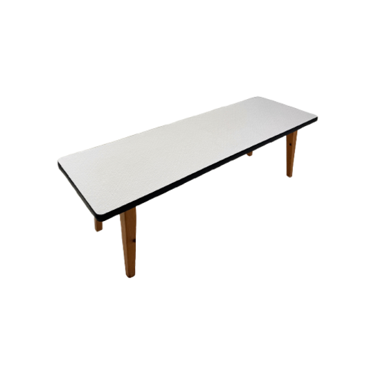 Lage Vintage Salontafel / Plantentafel 1