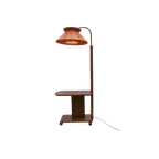 Art Deco Vloerlamp Met Tafel Uit De Jaren Dertig thumbnail 1