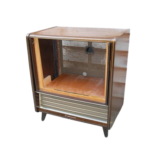 Vintage Houten Tv-kast Van Philips 1