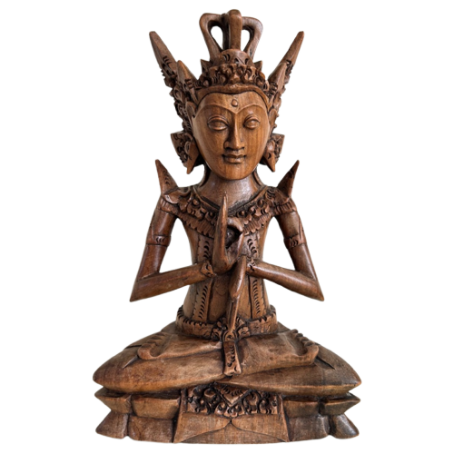 Houten Sculptuur Uit Bali