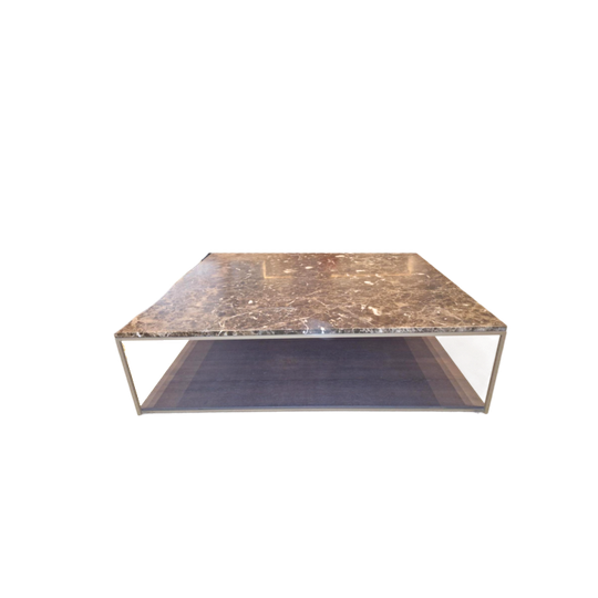 Unieke Salontafel Marmer Maatwerk Michel Denolf 1