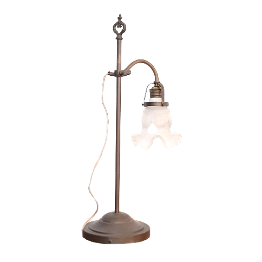 Qk25b – Tafellamp Uit De Belle Epoque – Rond 1900 1