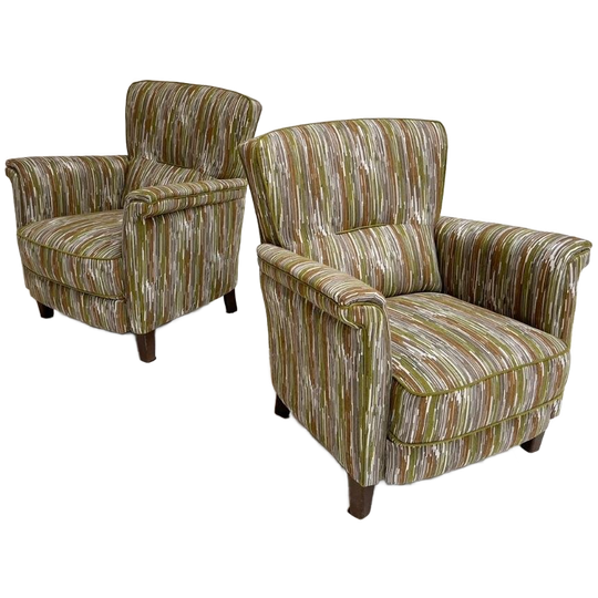 Opnieuw Gestoffeerde Vintage Fauteuil, 1960's 1