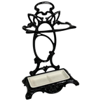 Art Nouveau, Gietijzeren Paraplustandaard Castirone thumbnail 1
