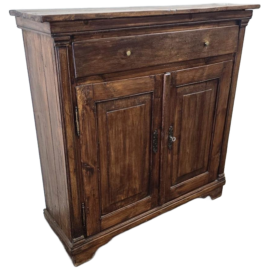 Vintage Ondiep Houten Kastje / Commode 1