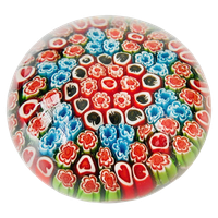 Vintage Murano Presse Papier Millefiori 1970’s