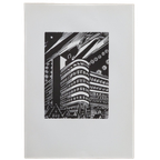 Houtsnede Van Frans Masereel: De Sabena Air Terminus Te Brussel thumbnail 1