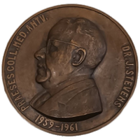 Frans Claessens Bronzen Wandplaat
