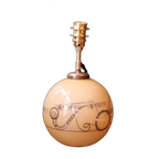 Art Deco Lamp, "Muzieknoten" thumbnail 1