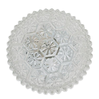 Vintage Plafondlamp Glas