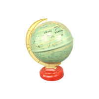 Vintage Duitse Wereldbol