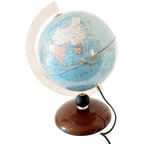 Vintage Wereldbol Lamp Jaren 60 Globe thumbnail 1