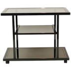 Belgo Chrom By Roger Van Hevel Design Bar Trolley 23Kt Goud thumbnail 1