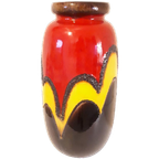 * Xxl Scheurich Vintage Vaas Vloervaas West Germany Vaas thumbnail 1