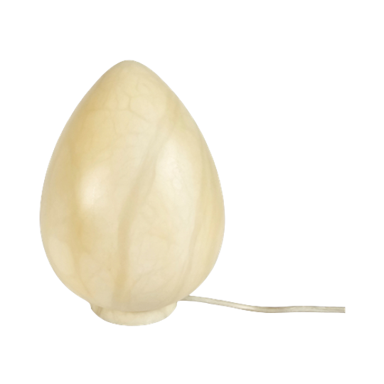 Design Angel Jove - Egg Lamp - Albast - Tafellamp - 3e Kwart 20e Eeuw 1