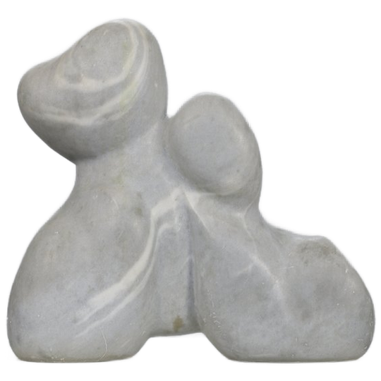 Mother And Child – Marble Sculpture By Mario Orsogna 1