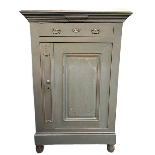 Antiek Brocante Meidenkast / Eendeurskast / Kast 1