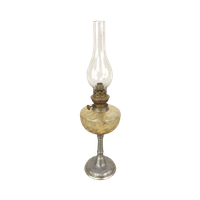 Olielamp Op Metalen Voet