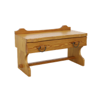 Chest Of Drawers In Pinewood Brutalist, 1970S