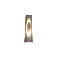 Metalen Design Lamp Space Age Stijl.