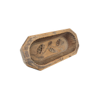 Antieke Houten Botermal thumbnail 1