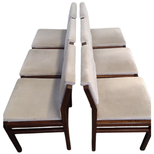 6x Pastoe Sa07 Eetkamerstoelen 1