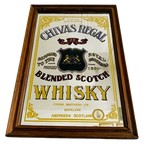 Vintage Reclame Spiegel Chivas Regal Whisky 1970’S thumbnail 1