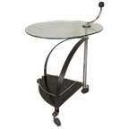Vintage Postmodern Bijzettafel Trolley thumbnail 1