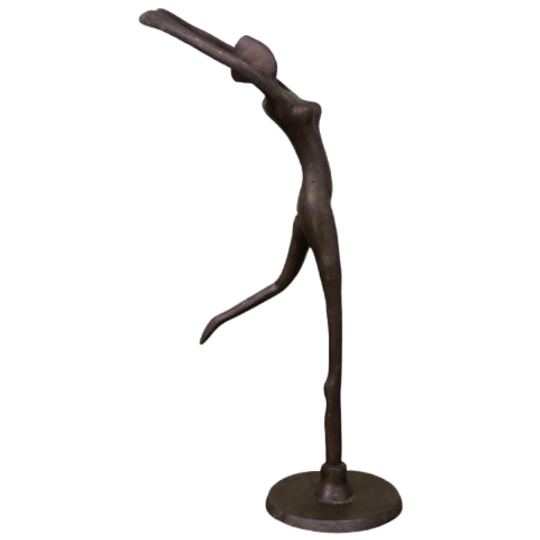 Vintage Bronzen Beeldje Ballerina 2/6 1