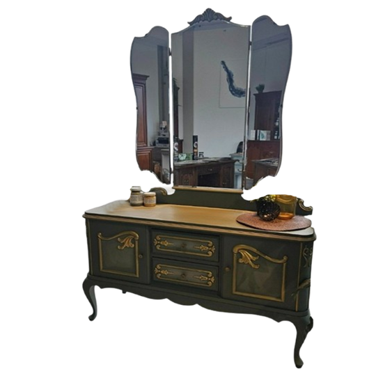 Bridgerton Stijl Make-Up Tafel 1