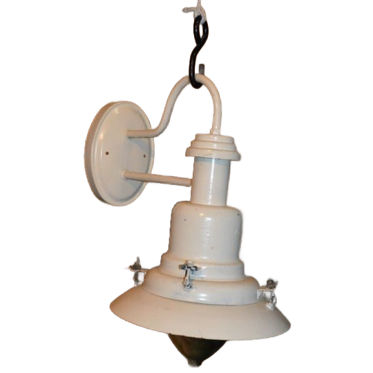 Retro Brocante Buitenlamp – Scheeps- En Fabriekslamp – Industriële Sfeer 1