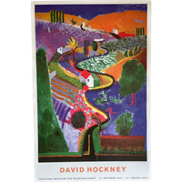 David Hockney, Nichols Canyon, 1980, Mr.og Mrs. Richard C. Hedreen