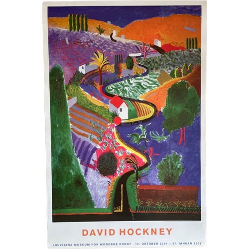 David Hockney,  Nichols Canyon, 1980, Mr.Og Mrs. Richard C. Hedreen