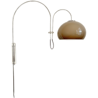 Mid-century Design Dijkstra Mushroom Arc Wandlamp 1970s