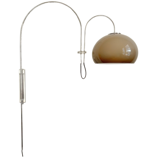 Mid-century Design Dijkstra Mushroom Arc Wandlamp 1970s 1