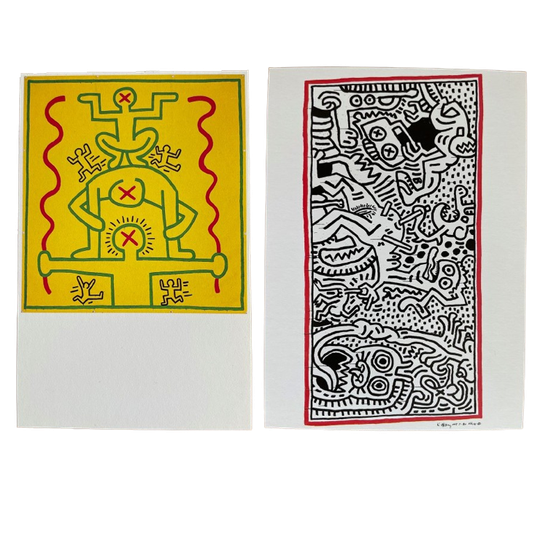 Keith Haring (1958-1990), Courtnesy George Mulder, New York... 1