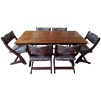 Scandinavische Designtafel Met 6 Stoelen Van Börge M Sondergaard thumbnail 1