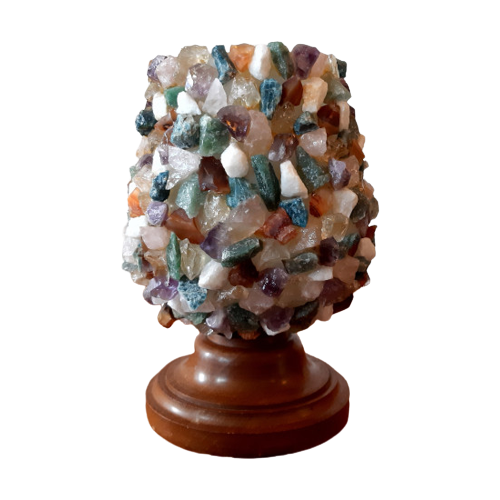 Semi-Precious Stone Table Lamp