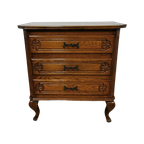 Vintage Landelijk Ladekastje Ladekast, Commode Dressoir 2405 thumbnail 1