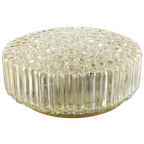 Glashütte Limburg Plafondlamp Plafonniere Amberkleurig Vintage thumbnail 1
