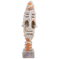 Unique Sicilian Glazed Ceramic Sculpture
