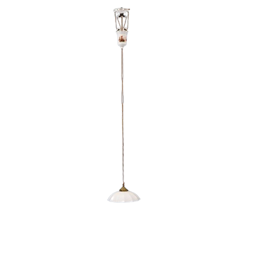 Antieke Art Deco Hanglamp Pendellamp 1
